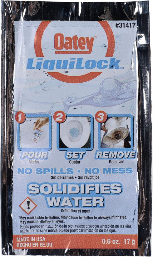Oatey 31417 Liquilock Gel For Toilet Removal...