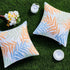 MIULEE Pack of 2 Decorative Outdoor Waterproof Throw Pillow Covers Patio Pillow Cases Natural Leaves Pattern Spring Square Cushion Shams Shell for...