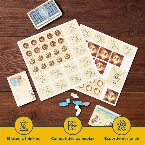 Thames & Kosmos | Targi | Two Player Game | Strategy Board Game | Golden Geek Award Nominee | Kennerspiel Des Jahres Award Finalist...