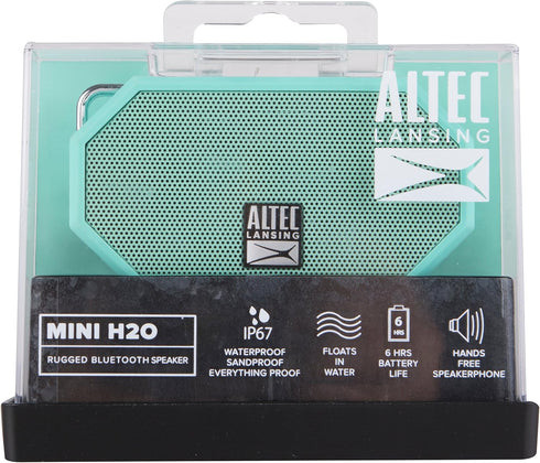 Altec Lansing Mini H2O - Wireless, Bluetooth, Waterproof Speaker, Floating, IP67, Portable Speaker, Strong Bass, Rich Stereo System, Microphone, 3...