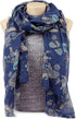 Scarfs for Women Lightweight Floral Flower Fashion Wrap Shawl Fall Winter...