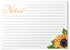 Sunflower Yellow Floral Recipe Cards from Dashleigh, 48 Cards, 4x6 inches, The Gift Collection, Water-Resistant and Double-Sided (Yellow Sunflower...