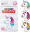 BioSwiss Bandages, Unicorn Shaped Self Adhesive Bandage, Latex Free Sterile Wound Care, Fun First Aid Kit Supplies for Kids, 24 Count...