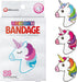 BioSwiss Bandages, Unicorn Shaped Self Adhesive Bandage, Latex Free Sterile Wound Care, Fun First Aid Kit Supplies for Kids, 24 Count...