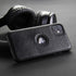 Retro Leather Case for iPhone 11 Anti-Knock Back Cover Soft TPU Business Shell Phone Case (Black, for iPhone 11)...