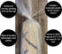 Rug Storage Bag and Zip Tie - NO Vent Holes - Heavy Duty - Giant Size Fits Rugs up to 9'x12' - Protects Rolled Rugs for Moving or Storage...