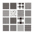 16Pcs Mixed Geometric Stencils Hollow Painting Stencils Plastic Drawing Template Stencils Reusable Art Templates DIY Crafts Stencil for Card Scrap...