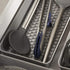 Spectrum Diversified Hexa Drawer Organizer Tray Modern Kitchen Cutlery, Utensil, Silverware Holder, Cabinet Storage, Set of 3, Stone Gray...