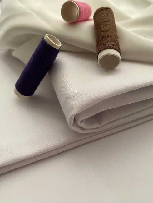 MAROBEE Woven Cotton Iron On Fusible Interfacing for Sewing Projects - 44 Inch x 2 Yards - Soft Feel (SF) Medium Weight Interfacing for Plackets Y...