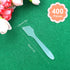 Mini Disposable Plastic Cosmetic Spatulas - SumDirect 400 Pcs Frosted Clear Skincare Makeup Mask Spatula...