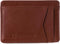 Alpine Swiss RFID Minimalist Oliver Front Pocket Wallet For Men Leather York Collection Smooth Finish Tan...