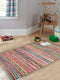 Marubhumi Reversible Area Runner Chindi Rug for Bedroom, Living Room, Kitchen, or Laundry Room 100% Recycled Cotton (20"x 32") - Unique Multi Colo...