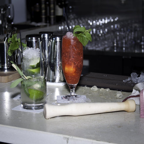Fletchers' Mill Muddler, Cocktail Muddler, Solid Wood, Ideal Bartender Tool for Old Fashioned, Mojitos - 11 Inch...