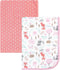 Hudson Baby Unisex Baby Cotton Swaddle Blankets, Woodland Fox, One Size...