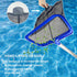 Pool Skimmer Net, Fine Mesh Pool Leaf Net with Durable Deep Net, Larger Capacity Leaf Skimmer Net for Pool Cleaning, Debris Pickup Removal, Easy S...