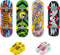 Hot Wheels Skate Tony Hawk Fingerboard & Removable Skate Shoes Multipack, 4 Boards, 2 Pairs of Skate Shoes, 1 Exclusive Set (Styles May Vary)...