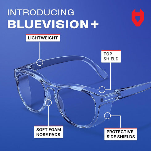 NoCry High Performance Safety Glasses for Women and Men — Soft Non-Slip Nose Pads, Reinforced Side Shields, Premium Anti Fog & Anti Scratch Coatin...
