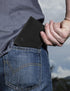 Timberland mens Leather Wallet With Attached Flip Pocket, Black (Cloudy), One Size...