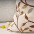 YOUR SMILE Classical Embroidery Jacquard Beige Leaf Pattern Square Decorative Throw Pillow Case Cushion Cover 18 x 18 inch...