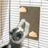 Cat Scratching Post for Cage, Cage Wall Mounted Cat Scratcher, Cardboard Scratcher, SCRC-30X20...