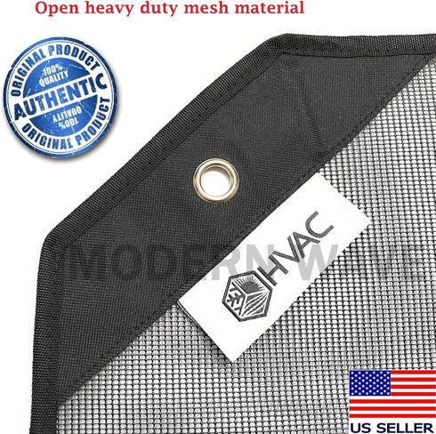 MODERN WAVE Central Air Conditioner Cover for Outside Units 32 x 32 - Top Universal Outdoor AC Cover Defender (Mesh, 32" x 32")...