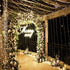 Geanmoki 306 LED Window Curtain String Light Wedding Party Home Garden Bedroom Outdoor Indoor Wall Decorations...