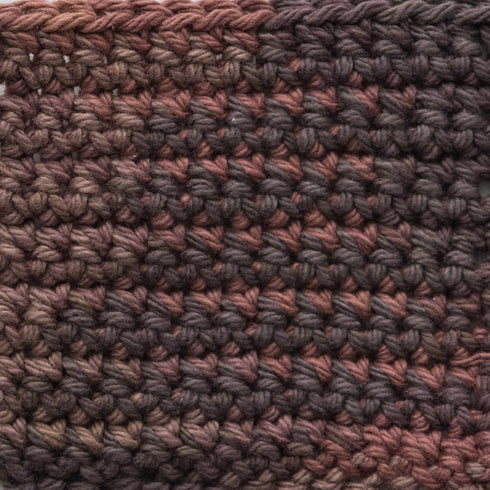 Lily Sugar 'N Cream The Original Ombre Yarn, 2oz, Gauge 4 Medium, 100% Cotton, Terra Firma - Machine Wash & Dry...