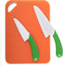 MasterChef Junior Knife and Cutting Board Set - Includes Real Cutting Tools for Kids and 15 Cooking Childrens Baking Recipes - Great for Homemade ...