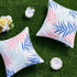 MIULEE Pack of 2 Decorative Outdoor Waterproof Throw Pillow Covers Patio Pillow Cases Natural Leaves Pattern Spring Square Cushion Shams Shell for...