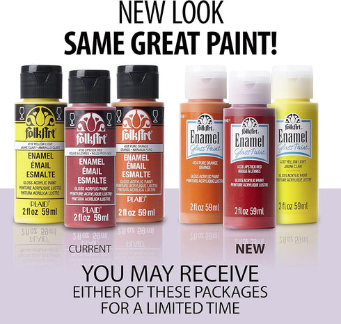 FolkArt Enamel Paint, Blue Cascade Metallic...