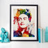 Pack of Sheet for framing Frida Creative. Posters watercolour style. Home Decor. Sheets for framing Paper 250 Grams...