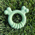 Nylabone Sensory Material Puppy Chew Toy Ring - Puppy Teething Toy for Boredom & Stimulation - Puppy Supplies - Chicken Flavor, Small/Regular (1 C...