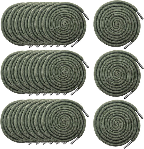 20 Pack Replacement Drawstrings Drawcords for Pants Sweatpants Hoodies Scrubs Jackets Shorts Tool 53" Long (Army Green)...