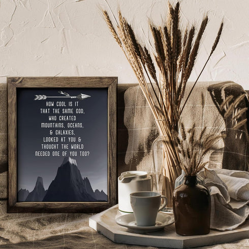 Posterizer 1 pcs-positive spiritual quote-Religious Posters-Motivational & Inspirational Art-Gifts for Christians - Decor for Church, Sunday Schoo...