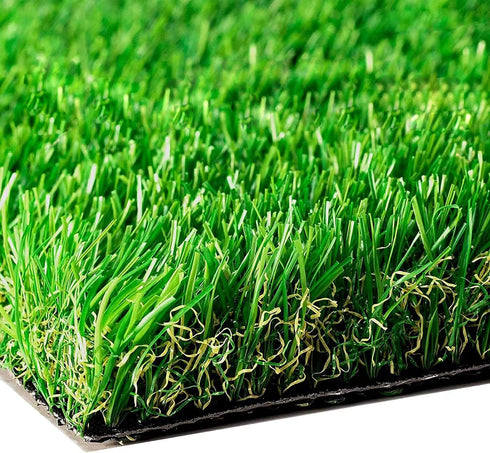 Artificial Grass Rug Indoor Outdoor, Realistic Thick Synthetic Fake Grass Mat for Dogs, Garden Lawn Landscape Patio Grass...