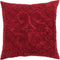 Better Trends Burgundy Euro Sham 100% Cotton Chenille Bedspread Sham, Soft and Cozy Tufted Tumble Dry (26x26 Euro Sham) Ashton Collection...