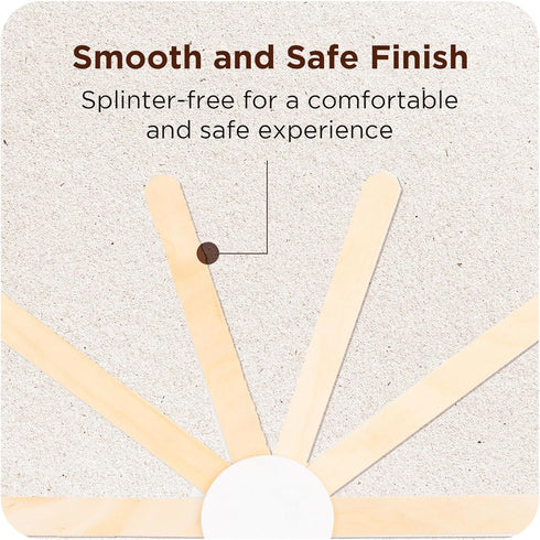 Makerstep Birch Wood Coffee Stirrers, 7 Inch Coffee Stir Sticks (1000 Pack) Eco-friendly, Sturdy Wooden Sticks. Splinter Free, Round End. Great Fo...