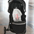 Travel Bug Baby & Toddler 3-Piece Head Support & Strap Covers Set for Car Seats, Strollers & Bouncers … (Unicorn)...