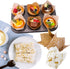 200Pcs Tulip Cupcake Liners for Baking Cups With Three Fancy Designs Muffin Liners Holders Premium Baking Cups Cupcake Wrappers Christmas Bakery C...