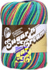 Lily Sugar'n Cream Super Size Ombres Yarn, 3 oz, Psychedelic, 1 Ball...