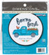 Dimensions Farm Fresh Personalized Counted Cross Stitch Kit for Beginners, 6" Diameter, 4 Piece...