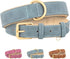 Beirui Soft Padded Leather Dog Collar for Dogs, Comfortable Heavy Duty Small Medium Large Dog Leather Collar with Premium Alloy Hardware for Daily...