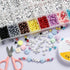 Incraftables 3 Colors Letter Beads for Jewelry Making (7mm, 1080pcs). A-Z Black, Silver & Rose Gold Alphabet for DIY Friendship Bracelets & Crafts...