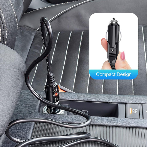 12V Car Adapter for All Comfier Neck Back Massage Cushion Cigarette Lighter Car Charger Adapter......