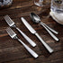 KEAWELL Premium 4-Piece Louis Spoon Set, 18/10 Stainless Steel, Set of 4, Fine Spoon Set with Squared Edge, Dishwasher Safe, Smooth and Solid (6.4...