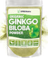 XPRS Nutra Organic Ginkgo Biloba Powder - Gingko Biloba Supplements for Cognition - Vegan Friendly Ginkoba Biloba Organic - Immunity Boosting Gink...