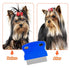 5 Pack Flea Lice Comb,Stainless Steel Dog Cat Grooming Combs With Rounded Teeth,Double-Sided Tear Stain Remover,Dematting Comb For Dogs Cats Ideal...