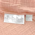 SwaddleDesigns Cotton Muslin Swaddle Blanket, Receiving Blanket for Baby Boys & Girls, Best Shower Gift, 46x46 inches, Peach Blush...