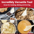 Pro Grade, Super Comfy Wooden Spoon, 3 Pc Set. Heavy Duty, Wood Spoons with Long Handles for Cooking, Baking, Stirring and Mixing in Restaurants o...