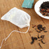 24 PCS Reusable Tea Bags, 5.9x3.9in Fabric Drawstring Pho Soup Bags, Muslin Empty Spice Bags for Cooking, Straining Filter Cheesecloth Sachet Bags...